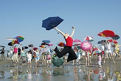 Umbrella leap