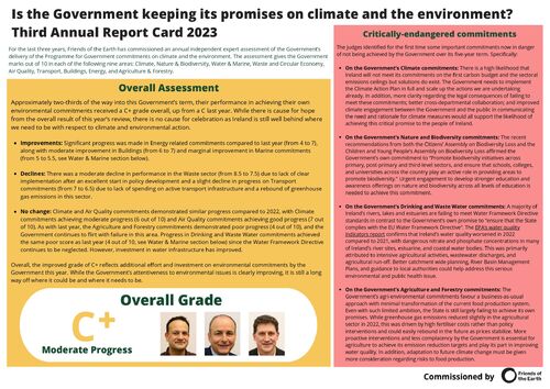 2023_PfG Report Card on Climate 