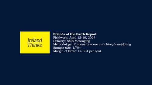 Ireland Thinks April 2024 polling on home heating